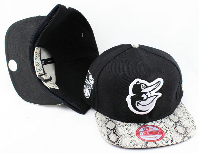 Baltimore Orioles Black Snapback Hat JT 0613